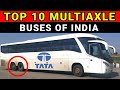 TOP 10 MULTIAXLE BUSES OF INDIA