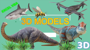 Excel VBA - Insert 3D Models Using Macro