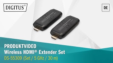 DIGITUS® Wireless HDMI® Extender Set, 30 m (DS-55309)