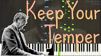 Ralph Sutton - Keep Your Temper 1950 (Fast Stride Piano Synthesia)