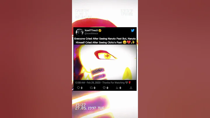 Naruto Cried After Seeing Obito's Past 😖💔✨ || #shorts #anime #naruto