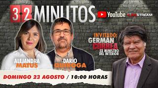 32 MINUTOS 2026 / Con ALE MATUS y DARÍO QUIROGA, invitado: GERMÁN CORREA, es ministro del interior.