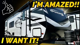 My new favorite halfton towable travel trailer RV for 2024 | 2024 GRAND DESIGN IMAGINE 23LDE