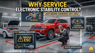 Why Service Electronic Stability Control Jeep Grand Cherokee 2011 2012 2013 2014 2015 2016 2017 - 22