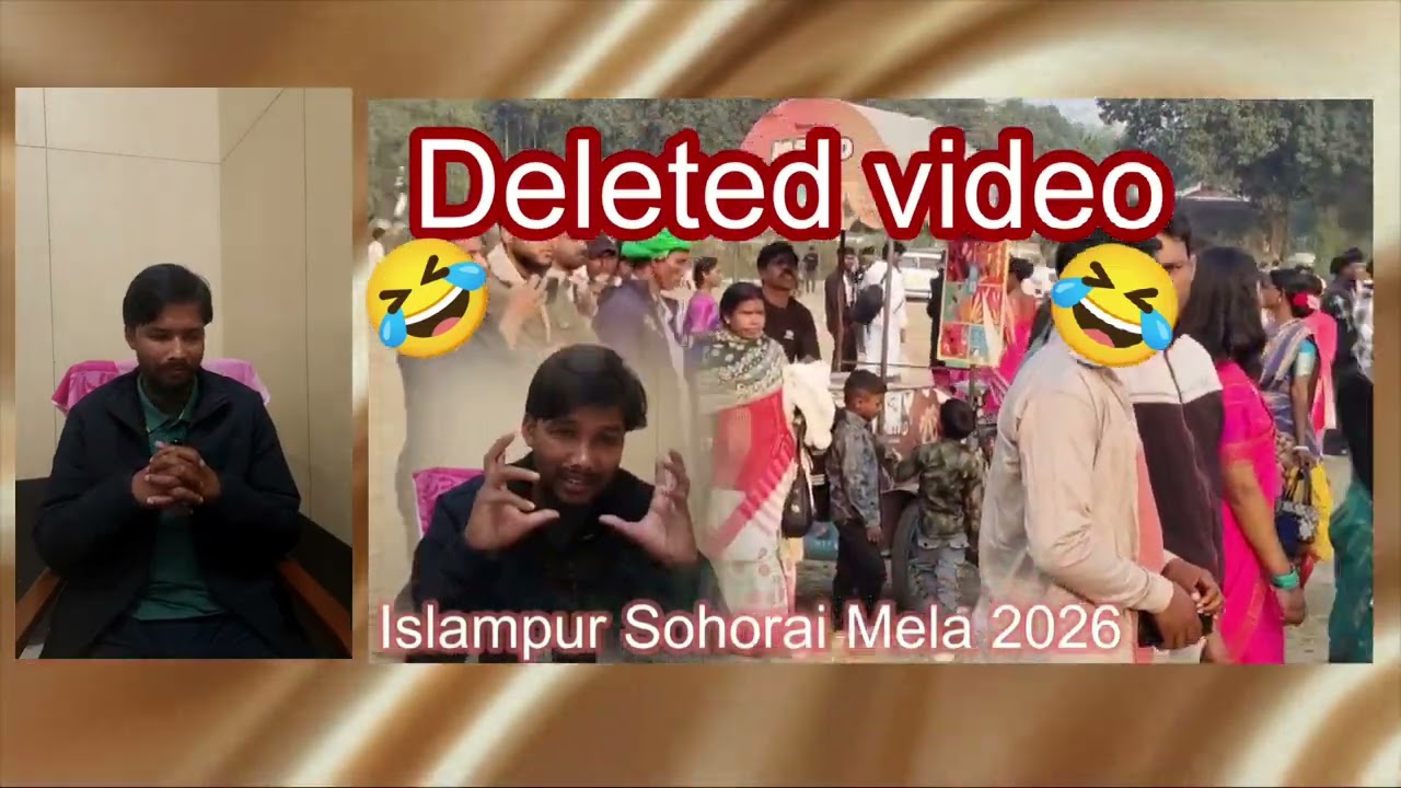 Deleted video 🤣 SAD 😔 SORRY 😐  but I am happy 