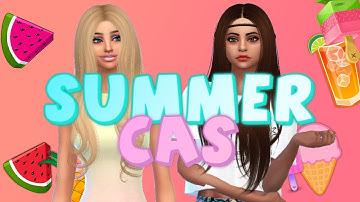 The Sims 4 Create A Sim / Summer Inspired