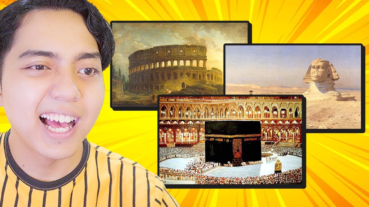 Namain Lukisan Monumen dan Tempat Bersejarah di Dunia