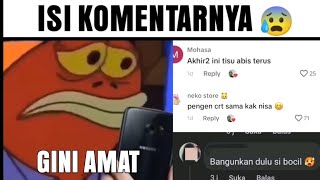 Komentar Negatif di Video Kinderflix...