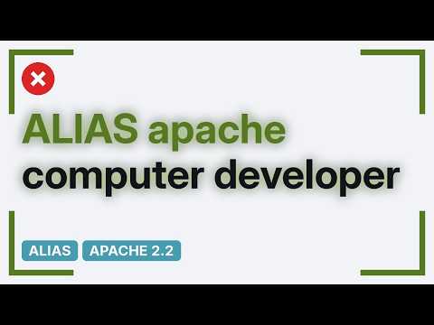 DevOps & SysAdmins: Using network drive as alias in Apache 2.2 is not working