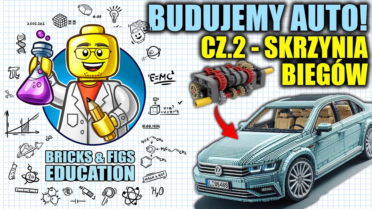 SKRZYNIA BIEGÓW Z LEGO!