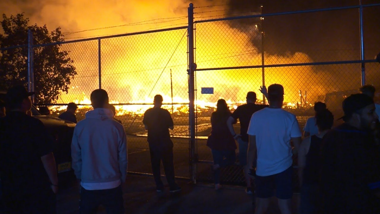 Homes, under-construction apartment complex destroyed in Ogden fire ...