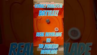 🔥 REAL vs 3D Printed BeyBlade BATTLE! 🌀
