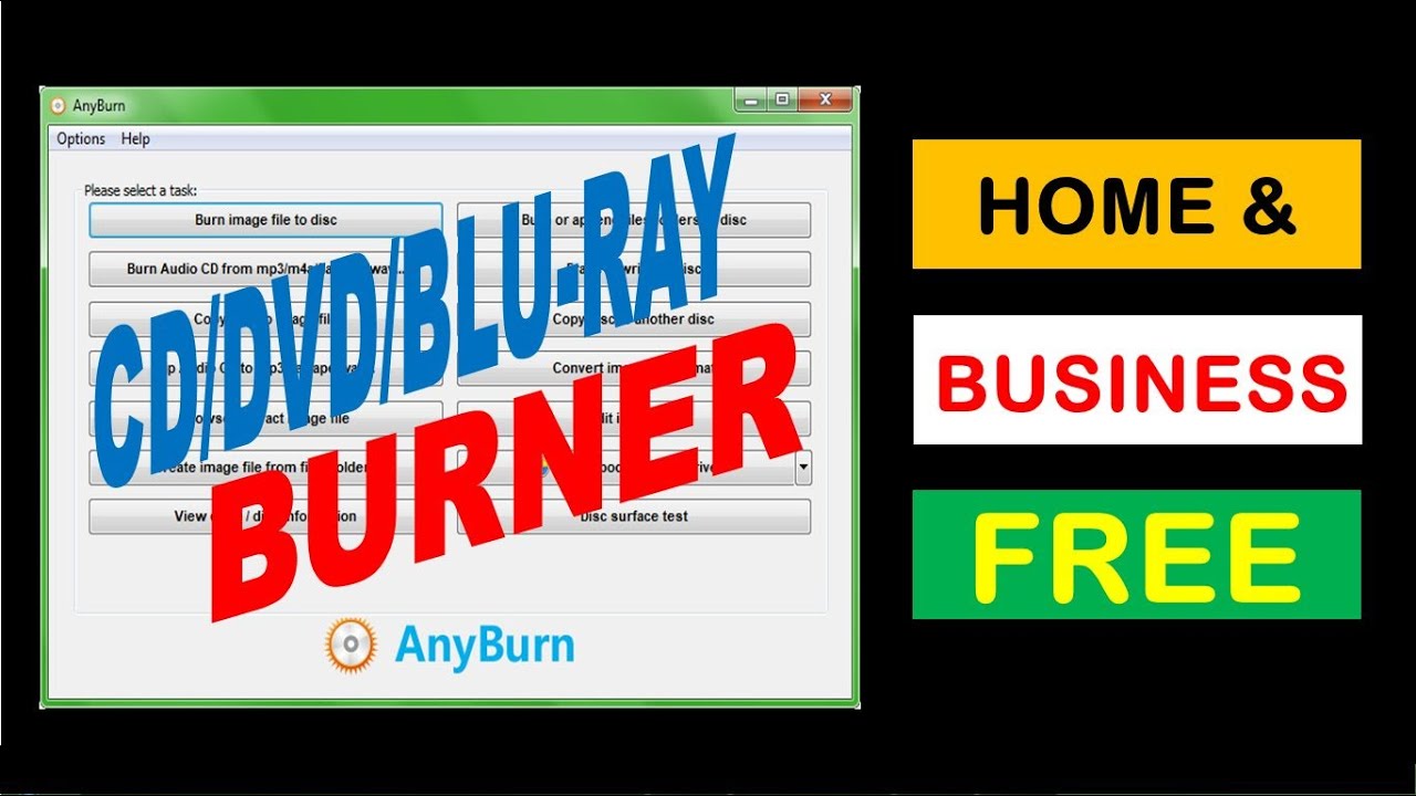 Cara install CD/DVD/Blu-ray Burner ANY BURN v5 3 FREE (HOME & BUSINESS ...