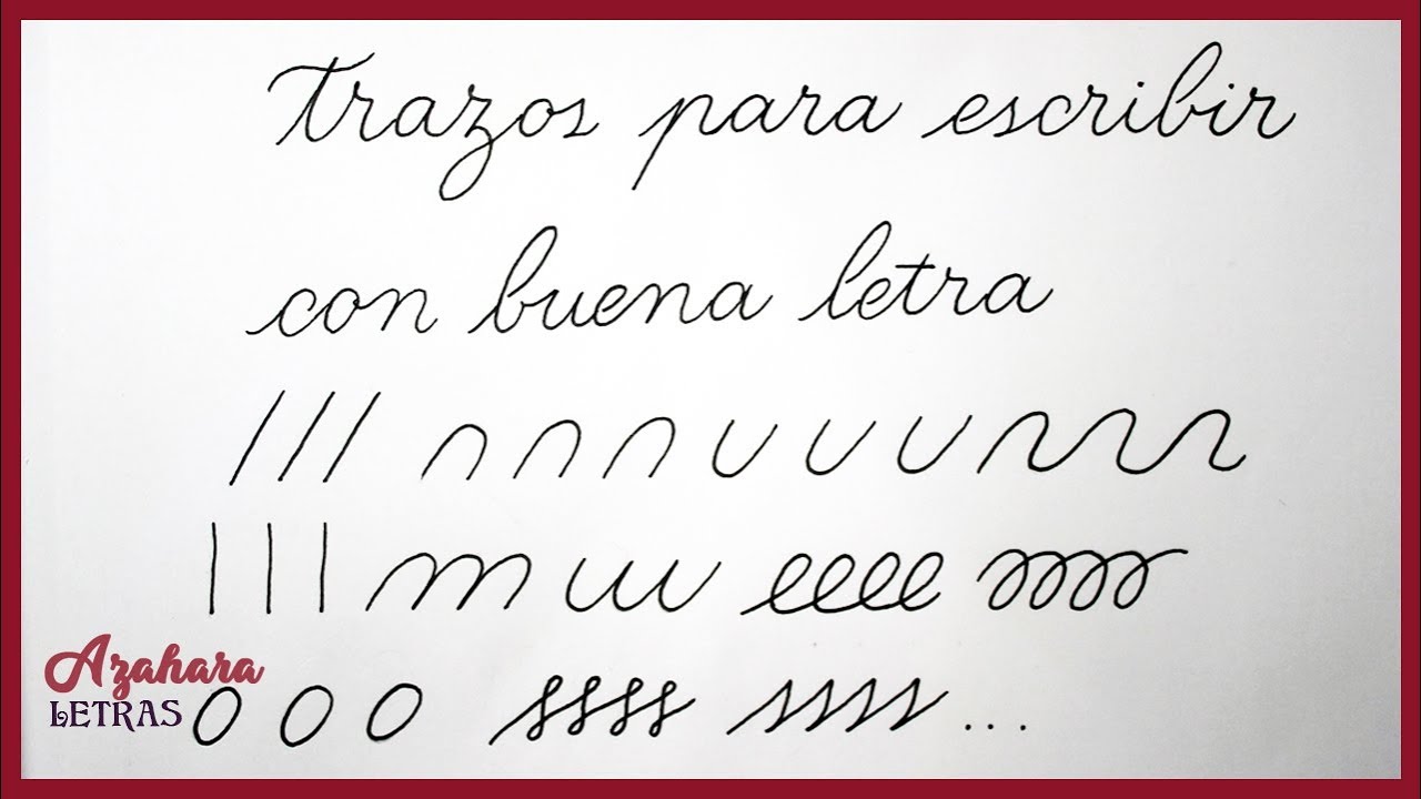 View Como Ense?Ar Letra Cursiva A Ni?Os Pictures // Cursive Ideas