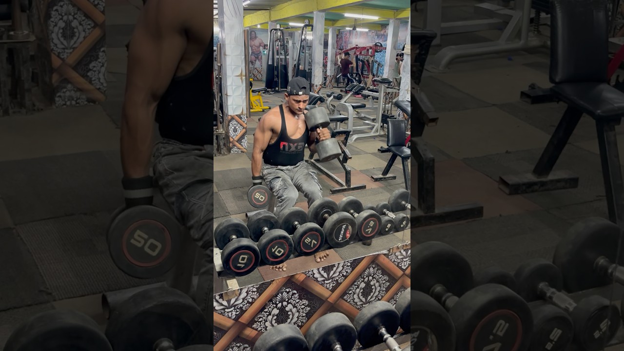 Bicep muscle hard workout 💪😳 #isratfitness #youtubeshorts #body #biceps #short #fitness #viral