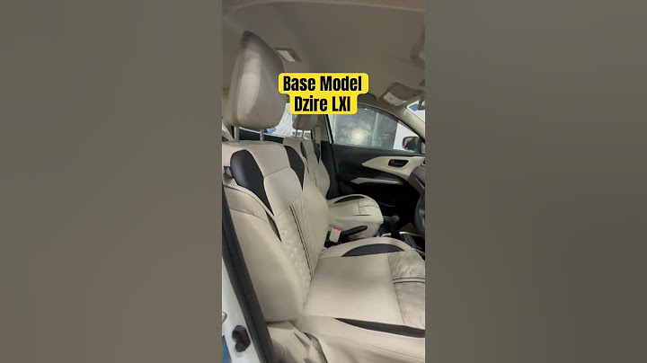 Accessories fitting base model New Dzire LXI 2024 white #dzire2024 #dzire