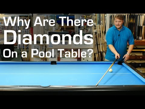 Why Are There Diamonds On A Pool Table?
