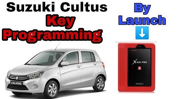 "Swift Key Programming for SUZUKI Cultus & Celerio with Launch Scanner | Effortless DIY Guide!"