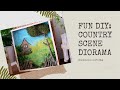 FUN DIY MINIATURE SHADOW BOX DIORAMA