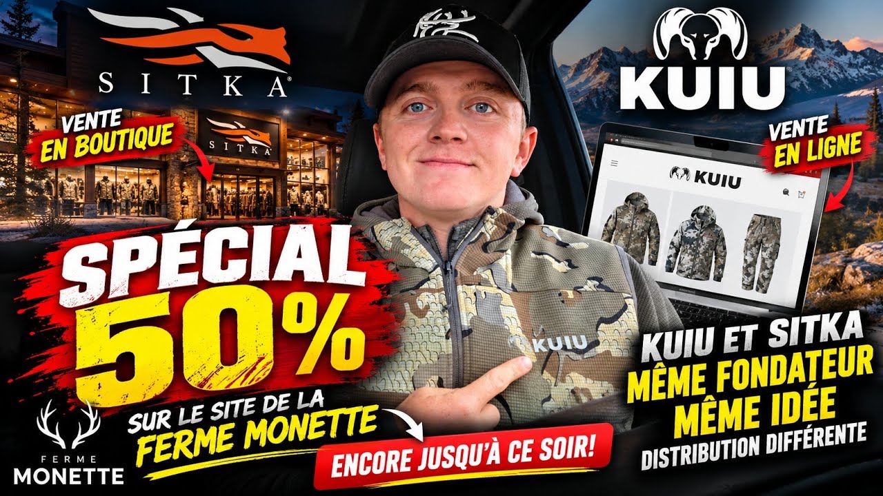 29 sept #2179 Émission ON JASE avec Steph et Yan Monette Kuiu et Sitka même fondateur
