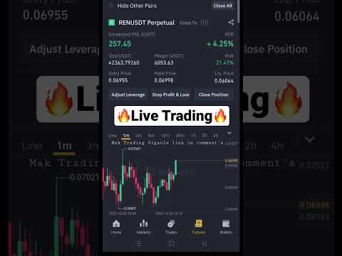 $800 Profit in Binance Futures Trading   1 Minute Scalping #crypto