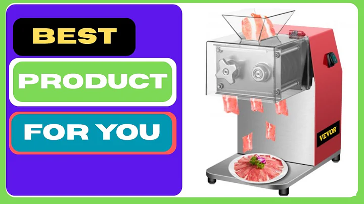 VEVOR Commercial Meat Cutting Machine, 551 Lbs/H 850W Meat Shredding Machine,