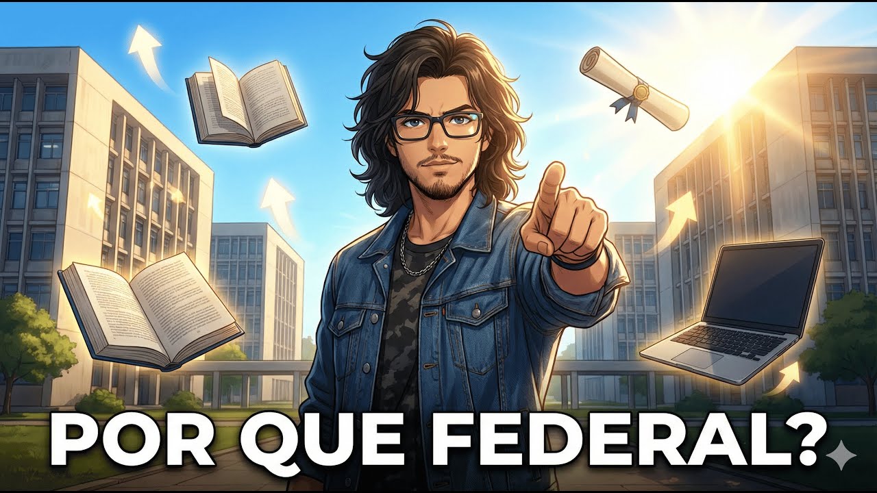Por que decidi entrar na faculdade federal? e acredito você tambem ...