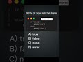 python quiz #coding #programmingquiz #python #pythonquiz