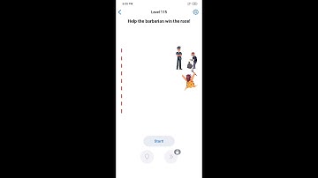 Easy Game | Level 115 Help the barbarian win the race! | #easygame