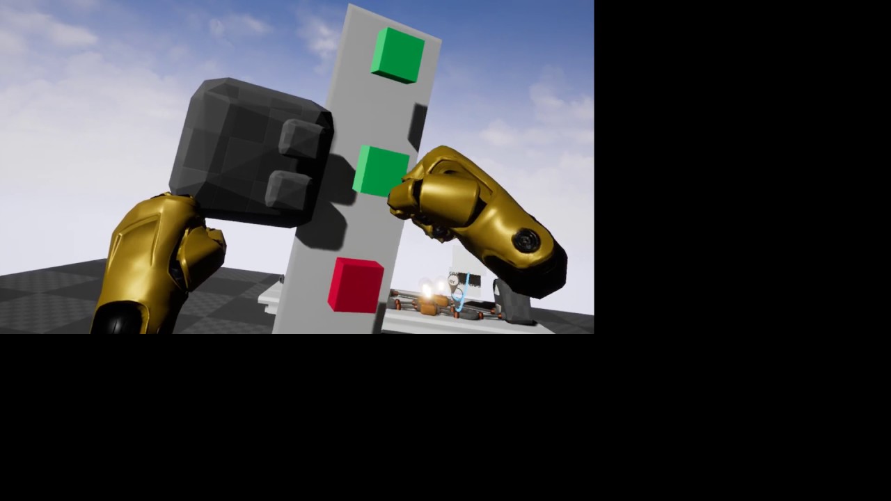 Reactive VR Buttons - YouTube