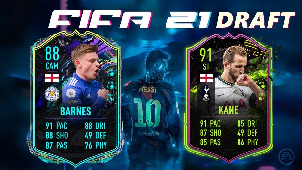 FIFA 21 FUT DRAFT | BARNES 88 KANE 91 | FIFA 21 DRAFT TO GLORY #23