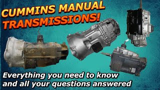 All The Different Types of Cummins Manual Transmissions: Weight, Dimensions, Mods, and power limits!