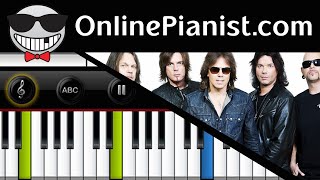 Europe - The Final Countdown - Piano Tutorial & Sheets (Intermediate)