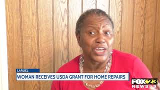 Woman Receives USDA Grant For Home Repairs