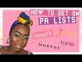 How to Get on a Makeup Brand's PR List