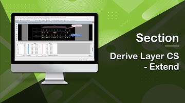 Derive a Extended Cross Section Layer