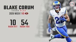 Blake Corum Week 1 Highlights vs 49ers | Every Run
