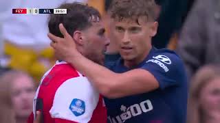 Atletico Madrid Player Yannick Carrasco Redcard..