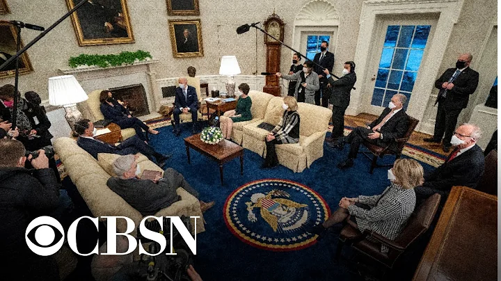 Biden and Republican senators remain far apart on COVID relief bill