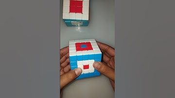 Donut 🍩🍩 Pattern on 3x3, 4x4, and 5x5 Rubik