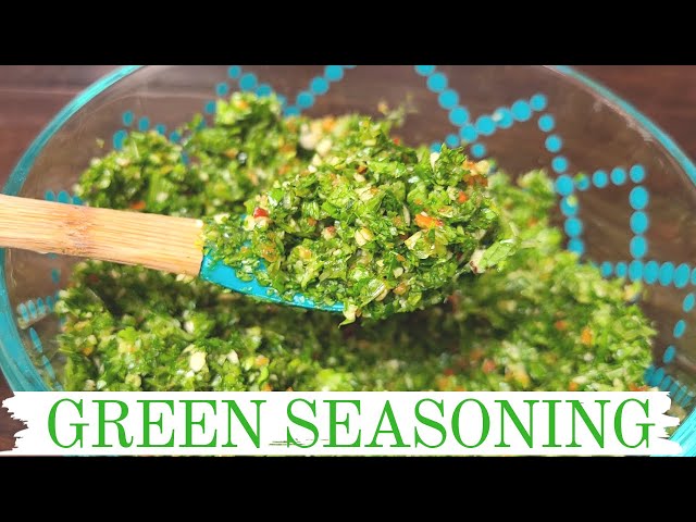 Nardia's Trini Green Seasoning Recipe