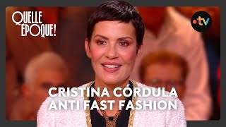 Cristina Córdula Dénonce Les Dérives De La Fast Fashion - 4 Octobre 2025