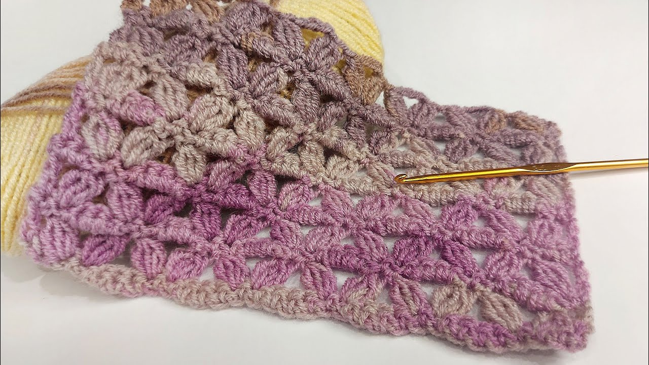 🎁ЕСЛИ Б Я ЗНАЛА ЭТОТ УЗОР РАНЬШЕ... 🤩Супер красиво - супер просто! (вязание крючком для начинающих)