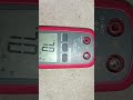 UNI -T clamp meter NCV testing detail