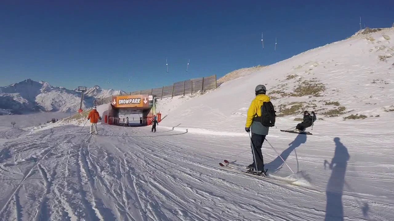 Les Arcs Snow Report: 27th January 2017 - YouTube
