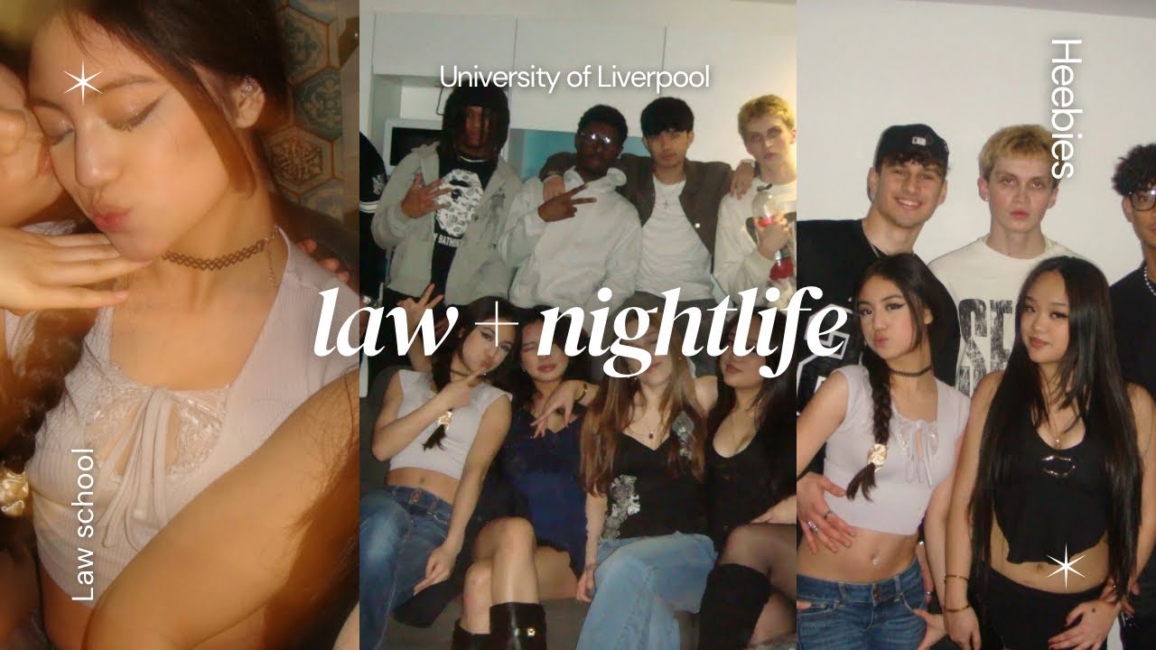 balancing law school with the liverpool nightlife!📚🥂| a short uni vlog 