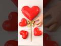 Perfect heart cake for St. Valentine’s Day made with silicone mould from pastry chef #dinarakasko