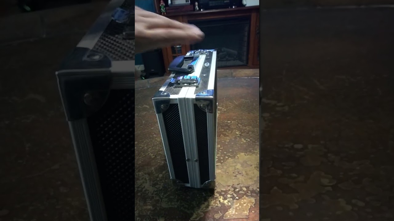 PSP suitcase holder to hold your PSP system and accessories