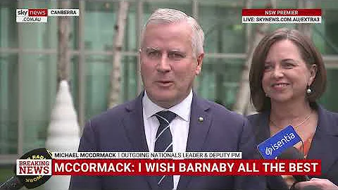 McCormack wishes Joyce 'all the best' as leader