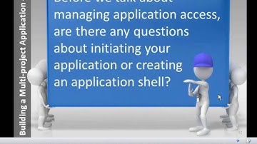 Initial Look at the Electronic Submission Process for Multi Project Applications